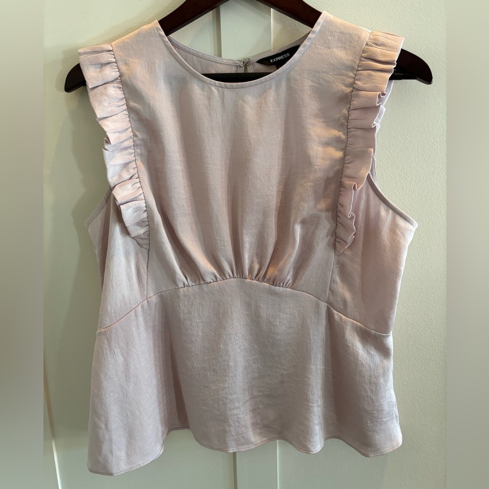 Express Women’s Satin Sleeveless Top